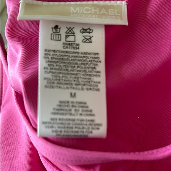 Pink Michael Kors Women's Bikini Top - Picture 6 of 6